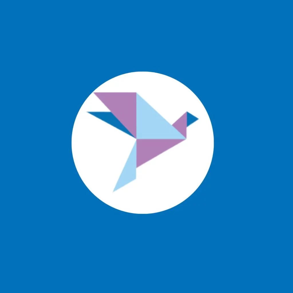 [A graphic with the Solutions for Independence logo in the middle and inside a white circle. The background is a royal blue.]
